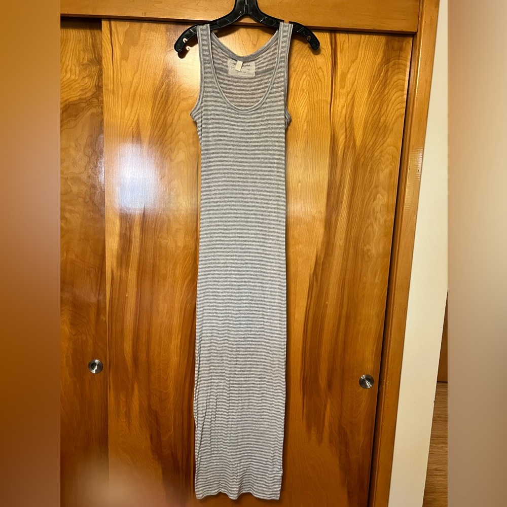 All Saints Slim Fit Maxi Tank Dress